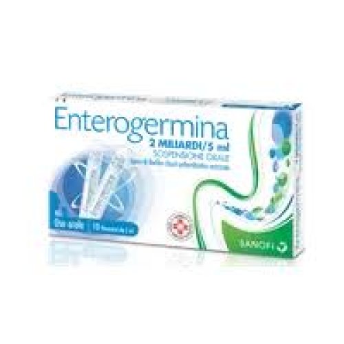 ENTEROGERMINA*orale sosp 10 flaconcini 2 mld 5 ml