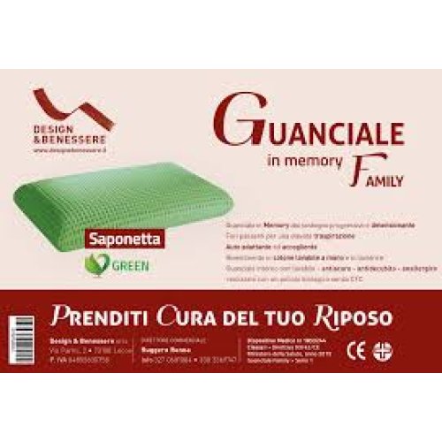 GUANCIALE ANTIDECUBITO FAMILY MODELLO SAPONETTA