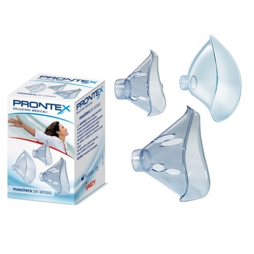 MASCHERA PEDIATRICA AEROSOL PRONTEX FAST LINE IN PLASTICA