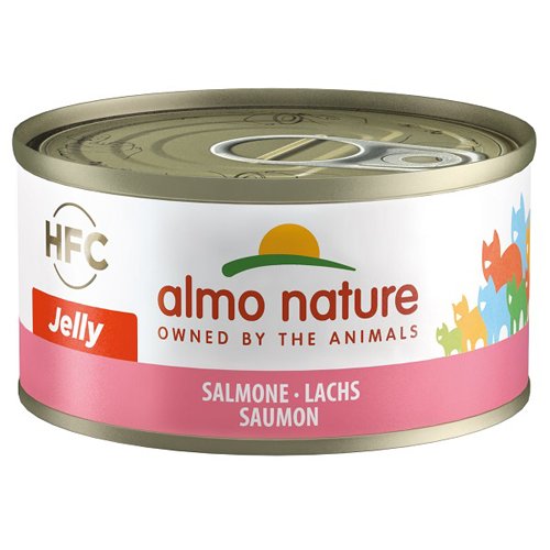 ALMO CAT JELLY 70 GR SALMONE