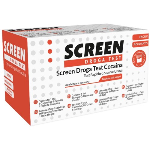 SCREEN DROGA TEST COCAINA