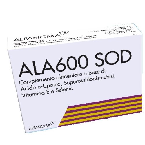 ALA600 SOD 20CPR 1020MG