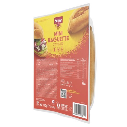 SCHAR DUO MINI-BAGUETTE 150G