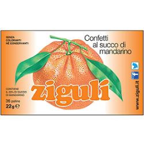 ZIGULI MANDARINO 36 PALLINE 22 G