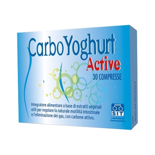 CARBOYOGHURT ACTIVE 30CPR