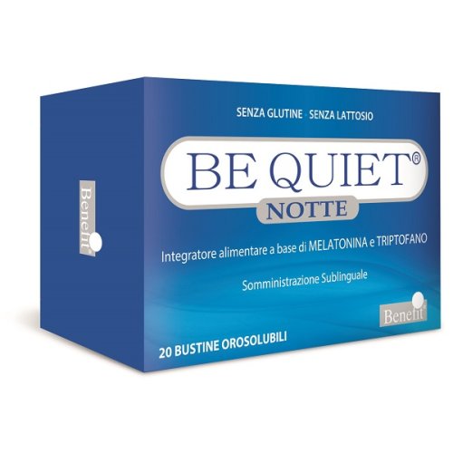 BE QUIET NOTTE 1MG 20BUST 1,3G