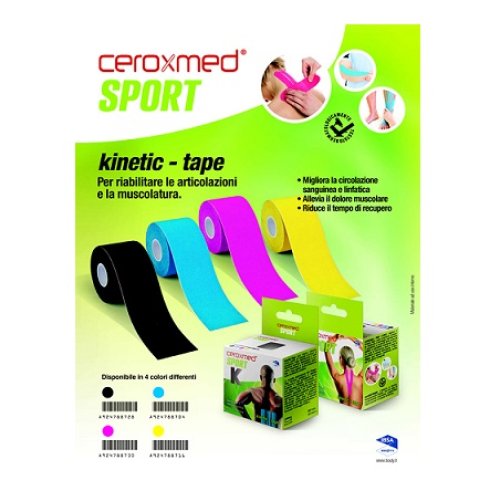 CEROXMED SPORT KINETIC TAPE BL