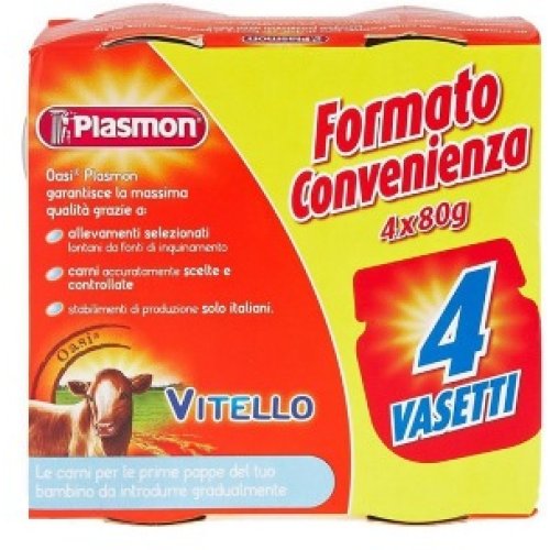 PLASMON OM VITELLO 4X 80G