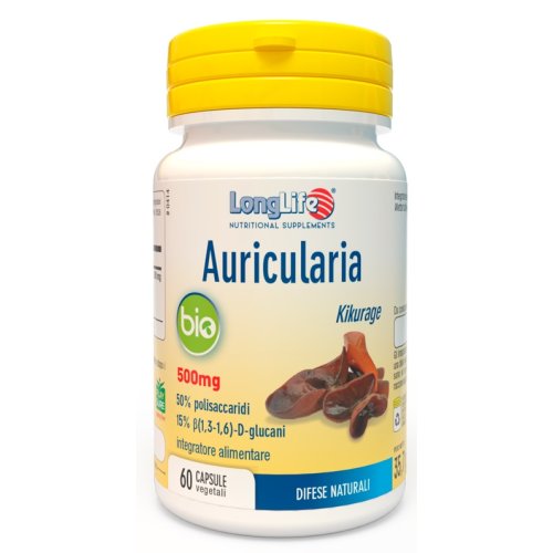 LONGLIFE AURICULARIA BIO 60CPS