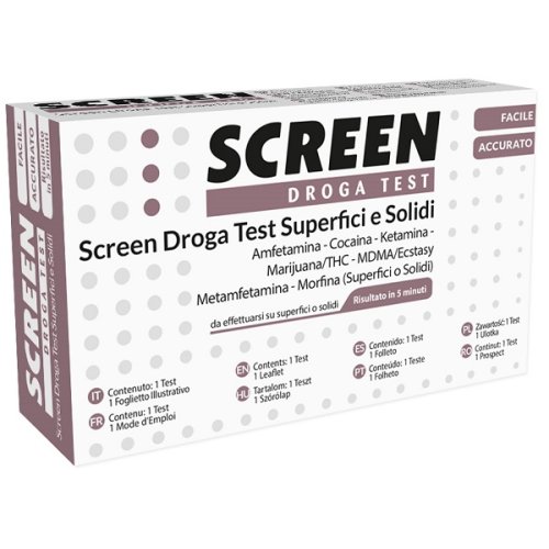 SCREEN DROGA TEST SUP/POLV 1PZ