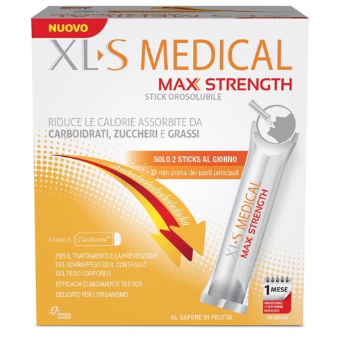 XLS MEDICAL MAX STRENGTH 60STI