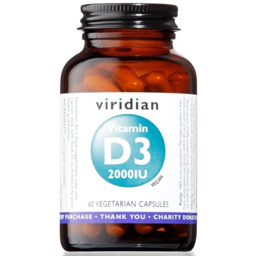 VITAMIN D3 2000IU 60CPS VEG