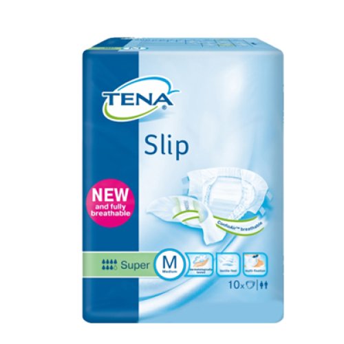 TENA SLIP SUPER PANN M 10PZ