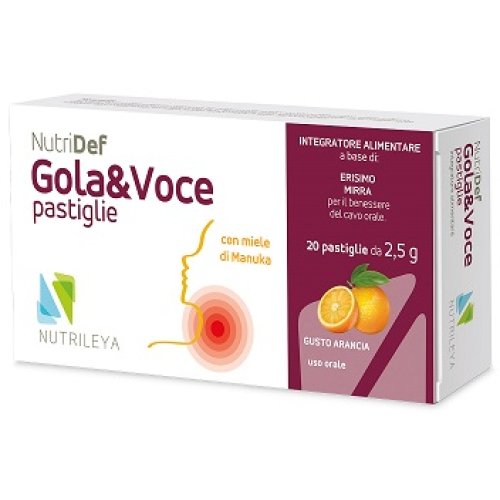 NUTRIDEF GOLA&VOCE ARA 20PAST