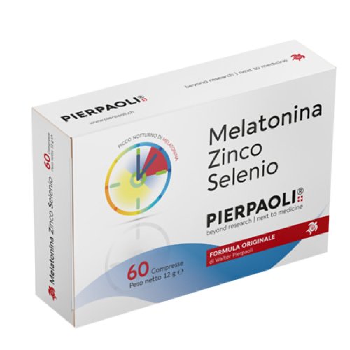 MELATONINA ZN/SE PIERPAOLI 60C