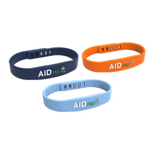 AIDME BRACCIALE SALVAVITA BLU AIDME BRACCIALE SALVAVITA BLU