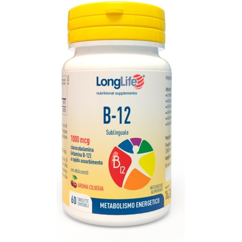 LONGLIFE B12 1000MCG 60TAV