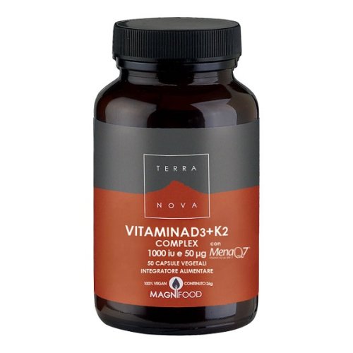 VITAMINA D3 + K2 50CPS TERRANO