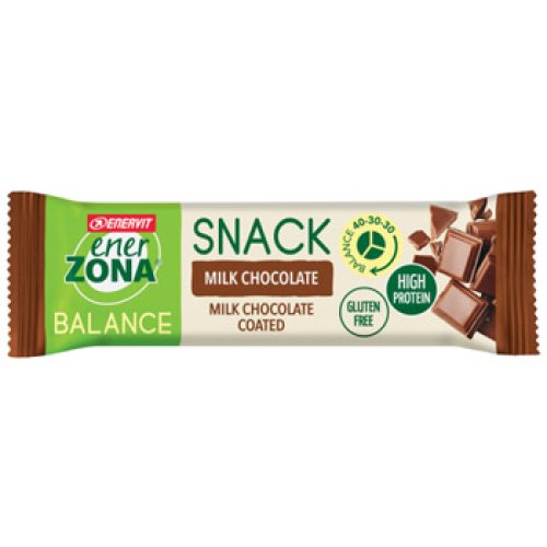 ENERZONA SNACK MILK CHOCO 33G