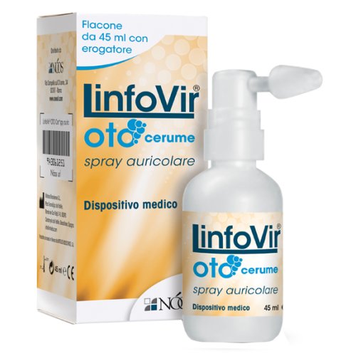 LINFOVIR OTO CERUME SPRAY 45GR