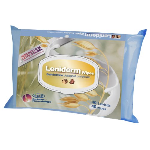 LENIDERM WIPES POCKET 40STRAPP