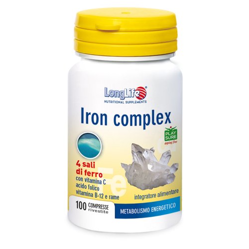 LONGLIFE IRON COMPLEX 100CPR