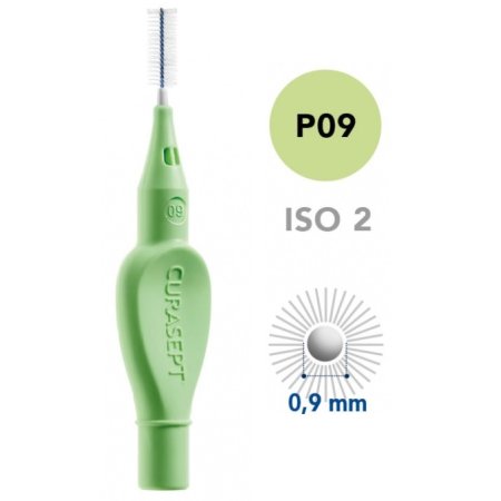 CURASEPT PROXI P09 VERDE CHIARO/LIGHT GREEN 5 PEZZI