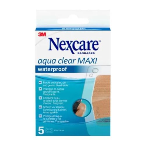 CEROTTO NEXCARE AQUA 360 60X89 MAXI 5 PEZZI