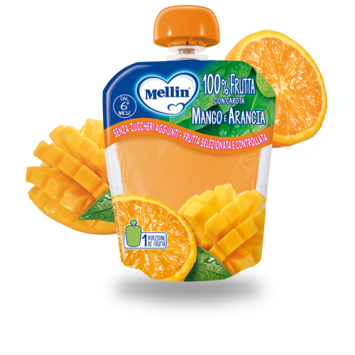 MELLIN POUCH ARANCIA MANGO 90G MELLIN POUCH ARANCIA MANGO 90G