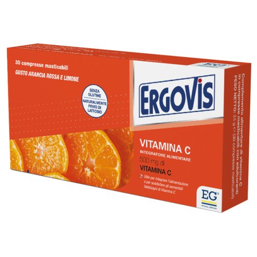 ERGOVIS VITAMINA C 500MG 30CPR