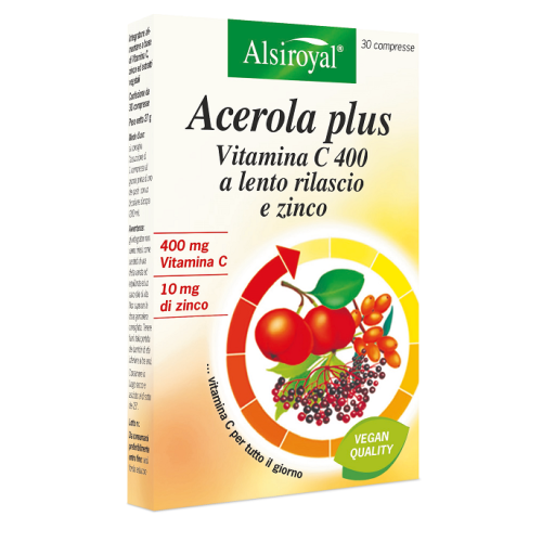 ACEROLA 400 PLUS VIT C 30CPR C