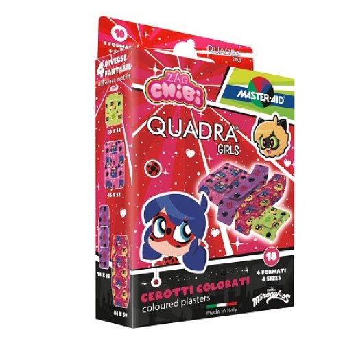 M-AID QUADRA GIRL LADY BUG 18P