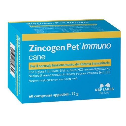 ZINCOGEN PET IMMUNO 60 COMPRESSE