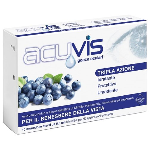 ACUVIS GOCCE OCULARI 10X0,5ML