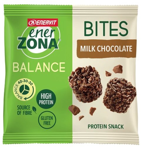 ENERZONA BITES MILK CHOCO 1BUS