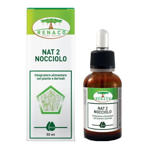 NAT 2 NOCCIOLO GOCCE 50ML RENA