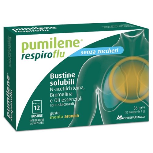 PUMILENE RESP FLU S/Z 12BUST