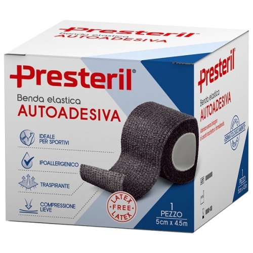 PRESTERIL BENDA EL 5X450 NERO PRESTERIL BENDA EL 5X450 NERO