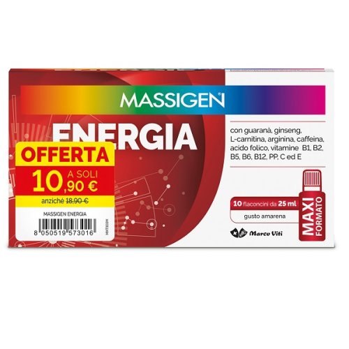 MASSIGEN ENERGIA 10FL 10,90E MASSIGEN ENERGIA 10FL 10,90E