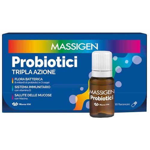 MASSIGEN PROBIOTICI 10 FLACONCINI X 8 ML MASSIGEN PROBIOTICI 10 FLACONCINI X 8 ML