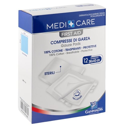 GARZA COTONE 36X40CM 12PZ GARZA COTONE 36X40CM 12PZ