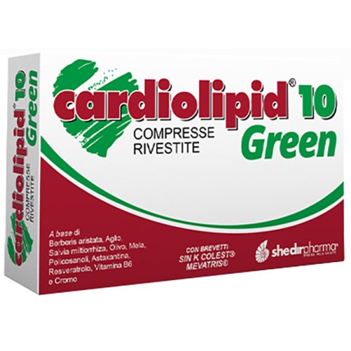 CARDIOLIPID 10 GREEN 30CPR RIV CARDIOLIPID 10 GREEN 30CPR RIV