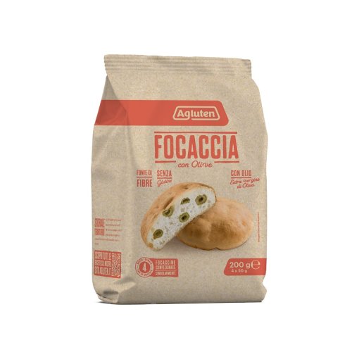 AGLUTEN FOCACCIA OLIVE 200G