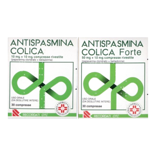 ANTISPASMINA COLICA*30 cpr riv 10 mg + 10 mg