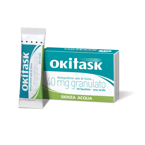 OKITASK*orale grat 10 bust 40 mg