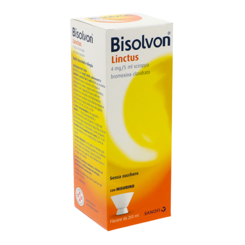 BISOLVON*sciroppo flacone 250 ml 4 mg/5 ml cioccolato ciliegia