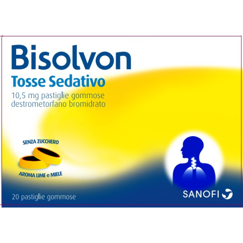 BISOLVON TOSSE SEDATIVO*20 pastiglie gommose 10,5 mg