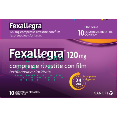 FEXALLEGRA*10 cpr riv 120 mg